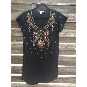 SOLD - Anthropologie embellished dress